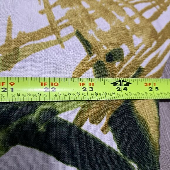 Chico's Linen Palm Print Tunic Wedge Short Dress Multi- Color Size 2 Large NWT - Picture 8 of 15